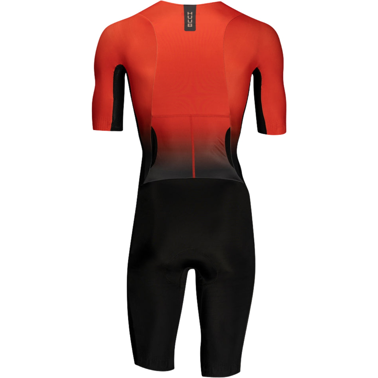 2026 HUUB Mens Collective Trisuit TCLCBR - Black / Red Fade